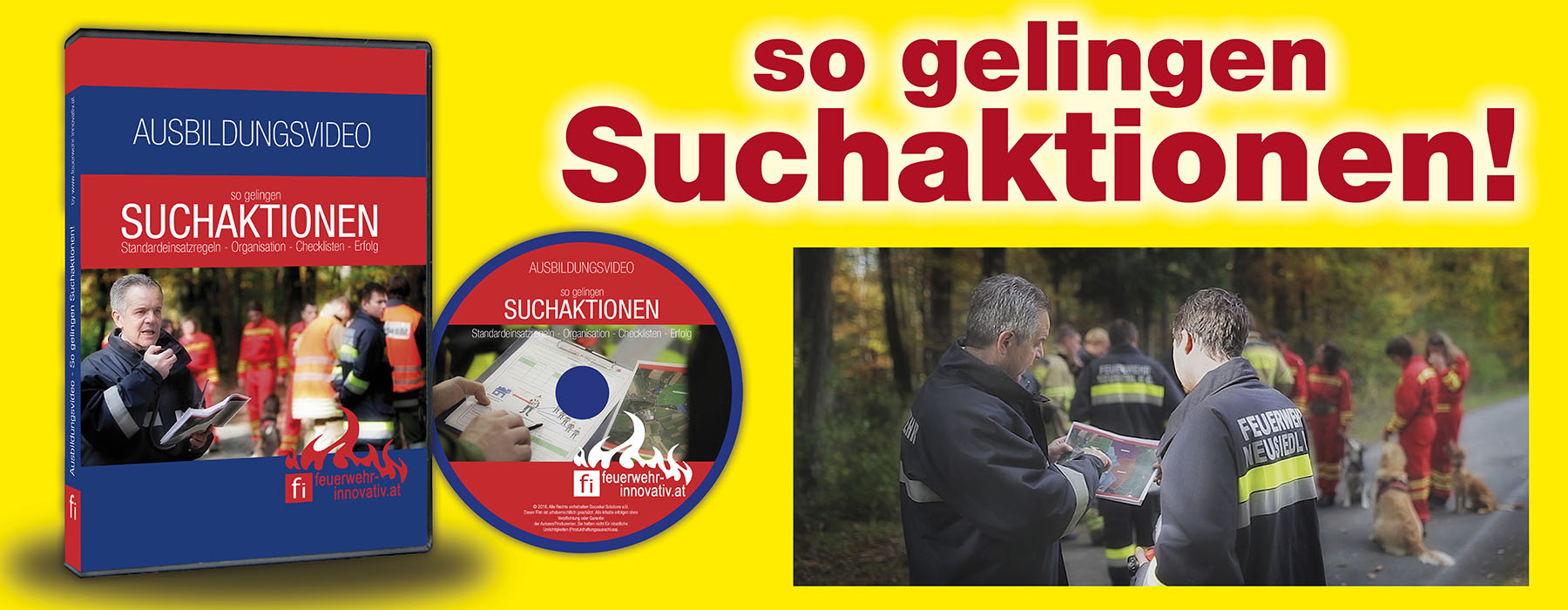Read more about the article Premiere: “So gelingen Suchaktionen!” Ausbildungsfilm