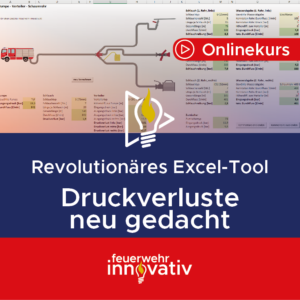 Online-Kurs: Revolutionäres Excel-Tool – Druckverluste neu gedacht